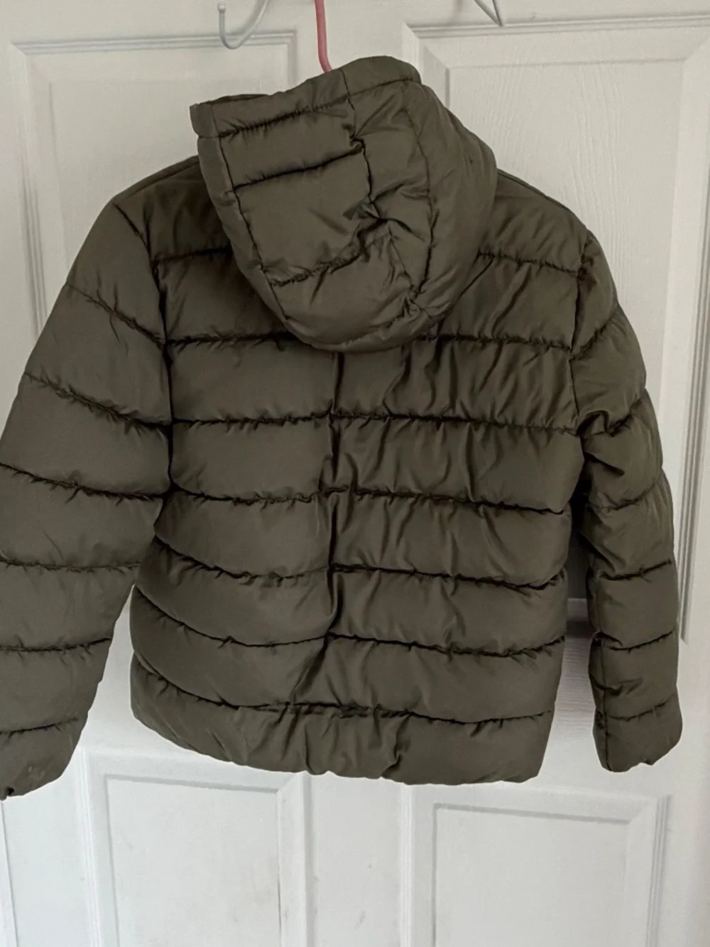 Children's Place Olive Green Winter Jacket Size Youth Large 10/12